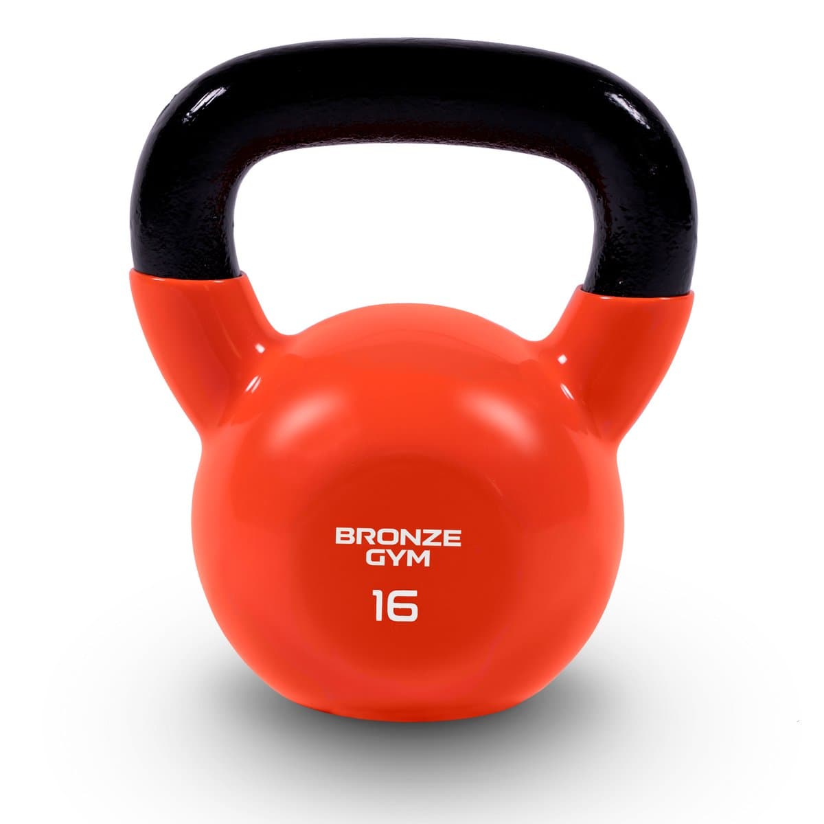 Гиря BRONZE GYM в виниловой оболочке 16 кг