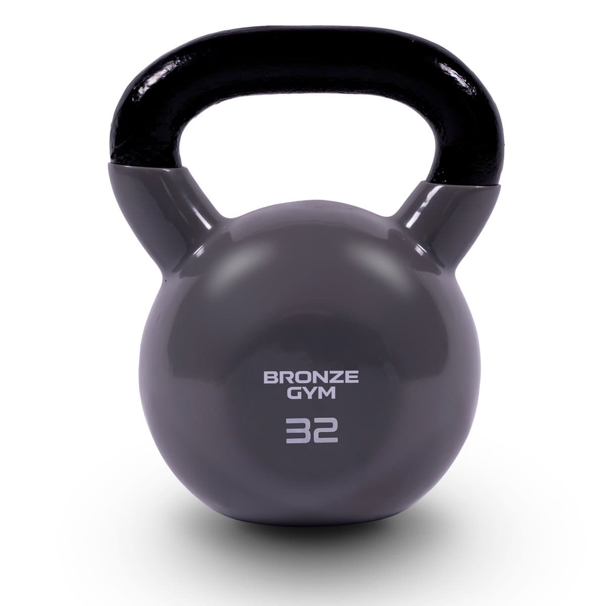 Гиря BRONZE GYM в виниловой оболочке 32 кг