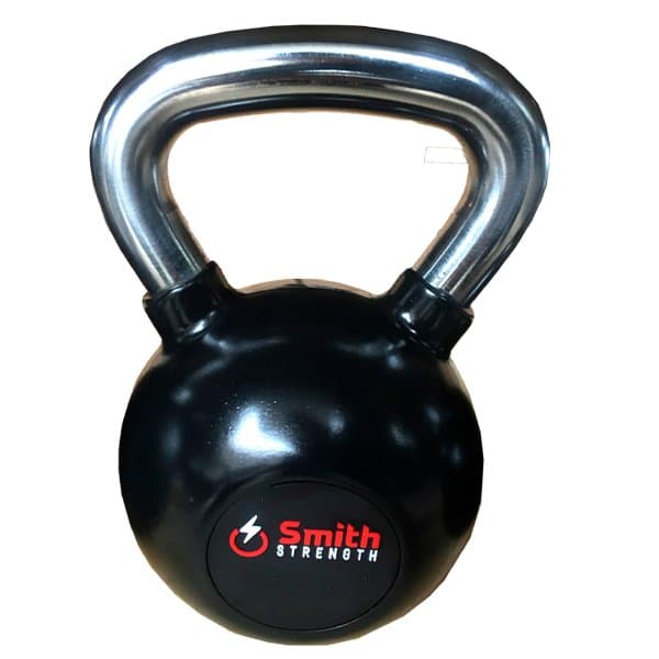 Гиря черная прорезиненная 4kg Smith DB087