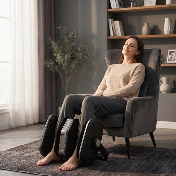 Массажер для ног Meridien, AURA, черный
