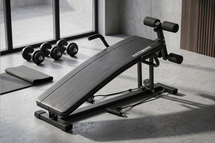 Скамья для пресса с изгибом VictoryFit VF-P200