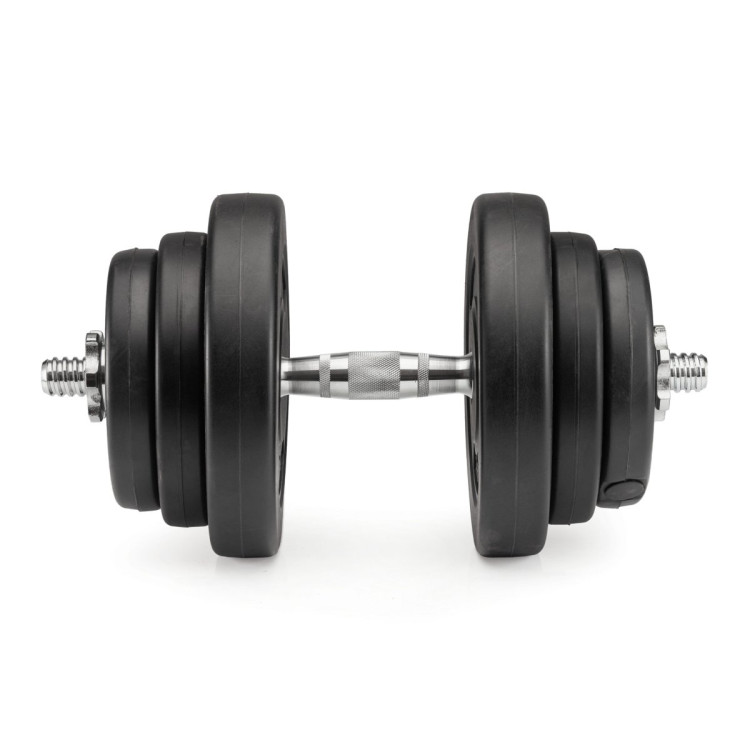 Гриф для гантелей  25 мм. Длина 400 мм.  анатомический (под гайку) VictoryFit VF-S2540