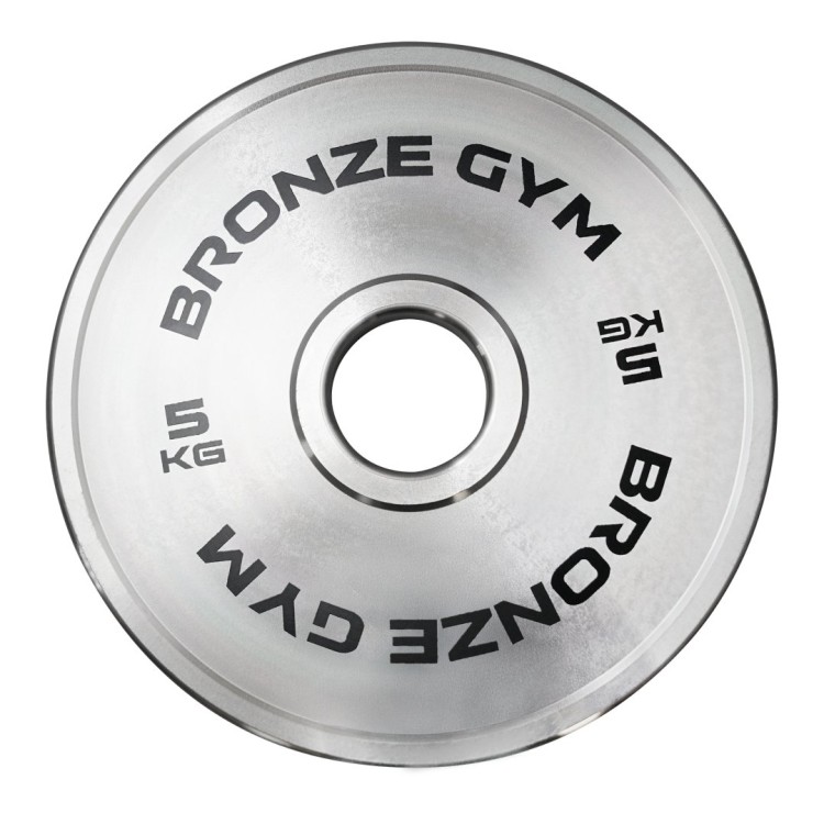 Диск олимпийский BRONZE GYM стальной 5 кг