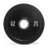 Диск бамперный 51 мм, обрезиненный 2,5 кг, VictoryFit VF-D51025