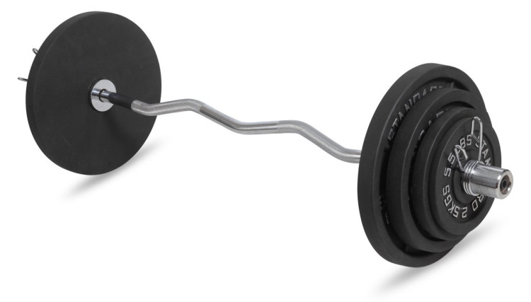 Гриф 50 мм. W-образный 1,2 м. до 120 кг. VictoryFit VF-S5012W120