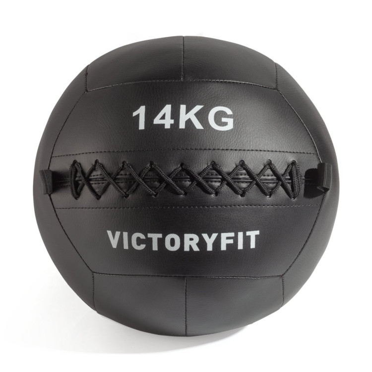 Мяч тренировочный (Wall Ball) 14 кг VictoryFit VF-WBA140