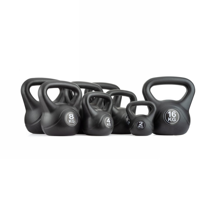 Набор гирь пластиковых от 2-16 кг VictoryFit VF-SET72