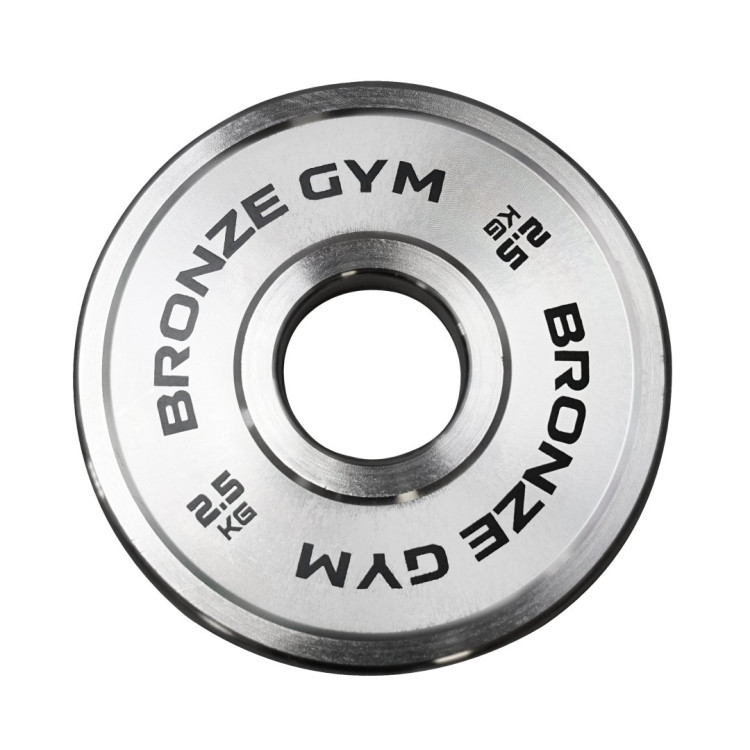 Диск олимпийский BRONZE GYM стальной 2,5 кг