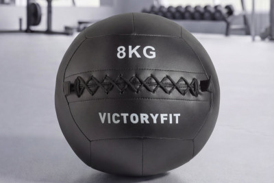 Мяч тренировочный (Wall Ball) 8 кг VictoryFit VF-WBA080