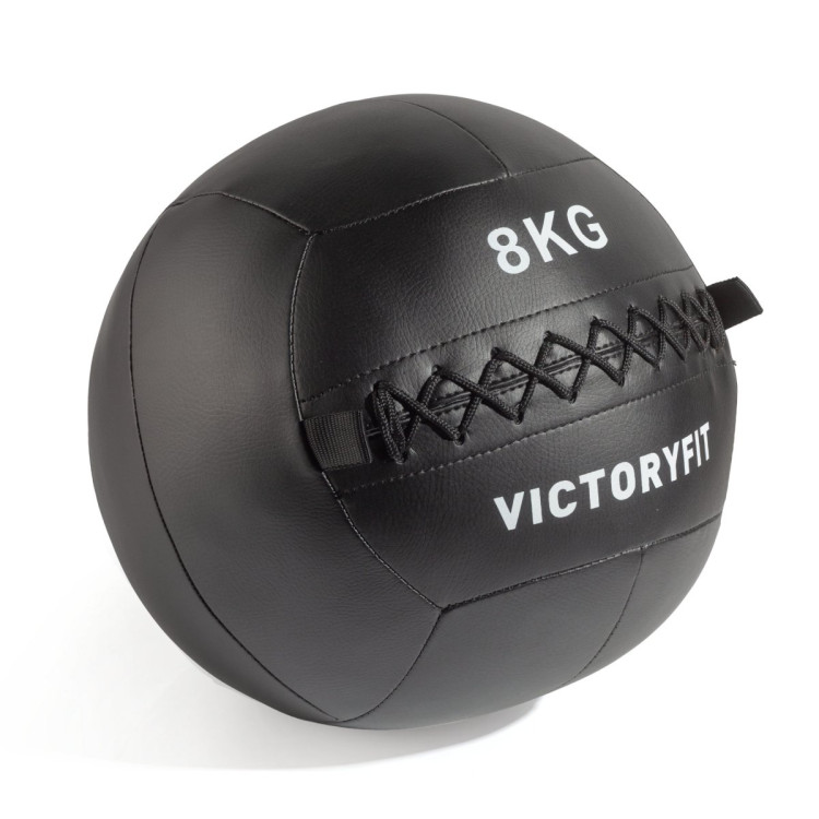 Мяч тренировочный (Wall Ball) 8 кг VictoryFit VF-WBA080