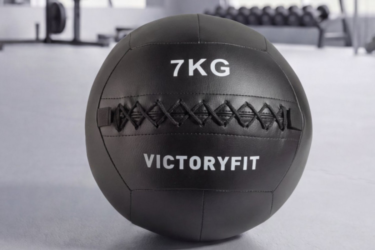 Мяч тренировочный (Wall Ball) 7 кг VictoryFit VF-WBA070