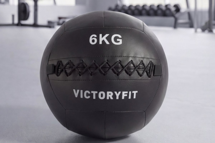 Мяч тренировочный (Wall Ball) 6 кг VictoryFit VF-WBA060