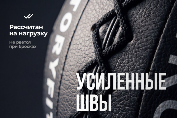 Мяч тренировочный (Wall Ball) 6 кг VictoryFit VF-WBA060