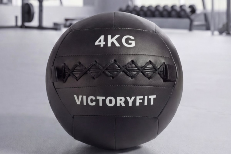 Мяч тренировочный (Wall Ball) 4 кг VictoryFit VF-WBA040
