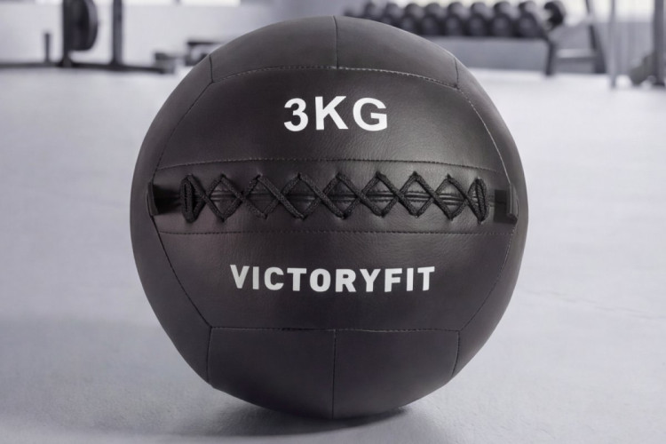 Мяч тренировочный (Wall Ball) 3 кг VictoryFit VF-WBA030
