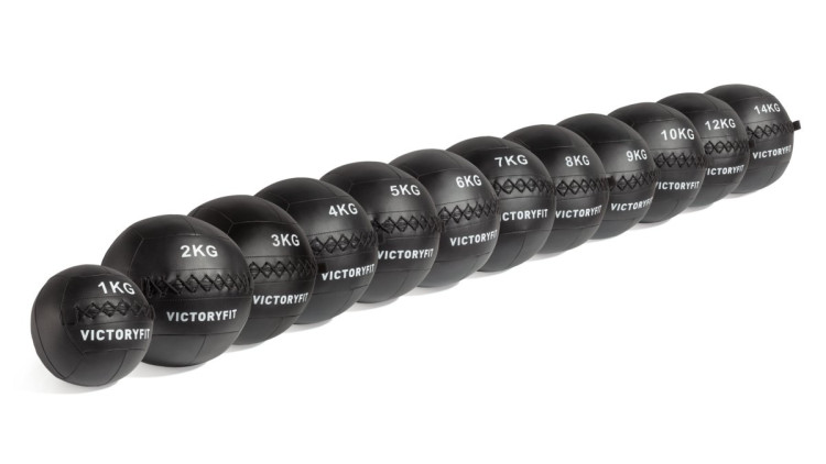 Мяч тренировочный (Wall Ball) 2 кг VictoryFit VF-WBA020