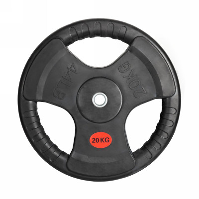 Диск 31 мм. обрезиненный с 3-мя хватами 20 кг, VictoryFit VF-S252000