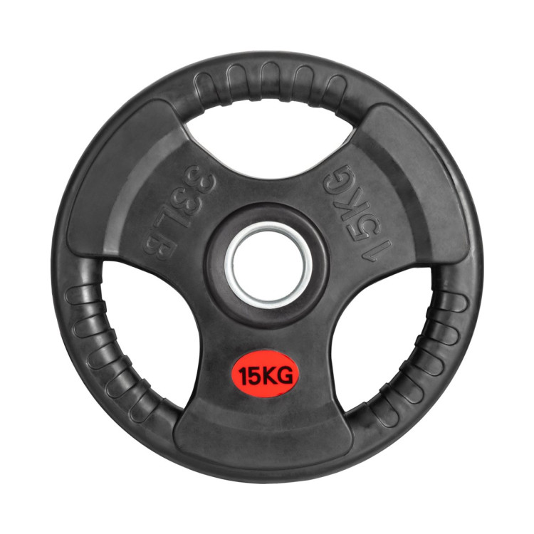 Диск 51 мм. обрезиненный с 3-мя хватами 15 кг, VictoryFit VF-S511500