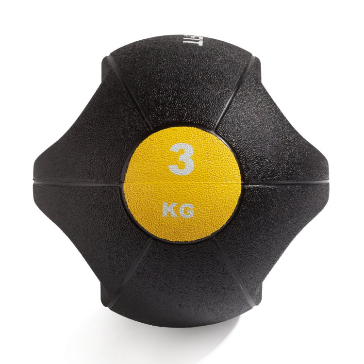 Медбол с хватом 3 кг VictoryFit VF-MBB030