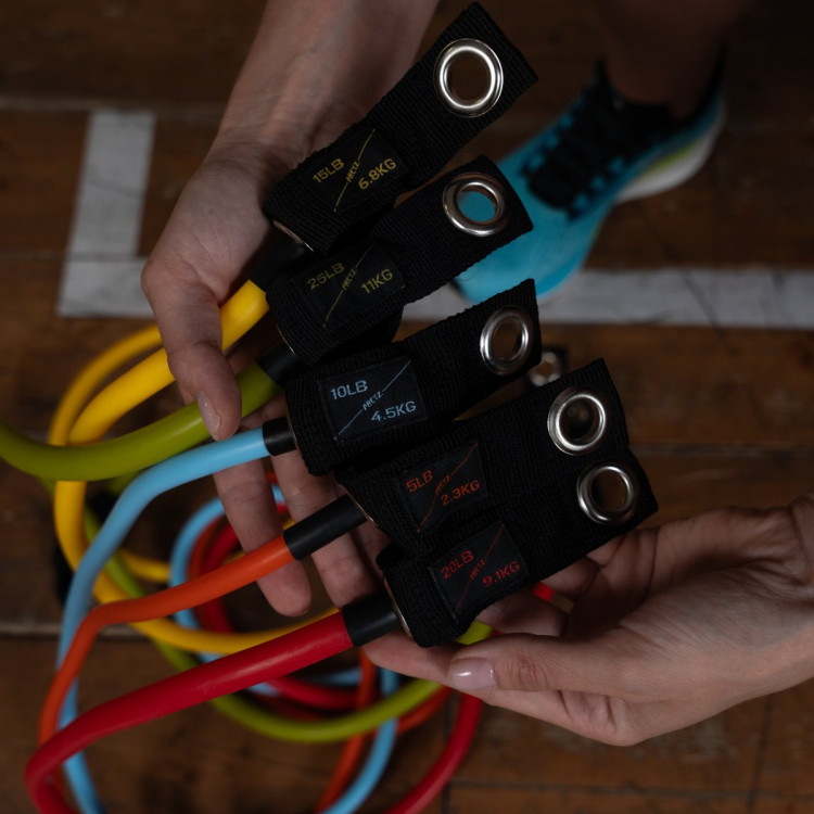 Набор трубчатых эспандеров PRCTZ RESISTANCE TUBE KIT