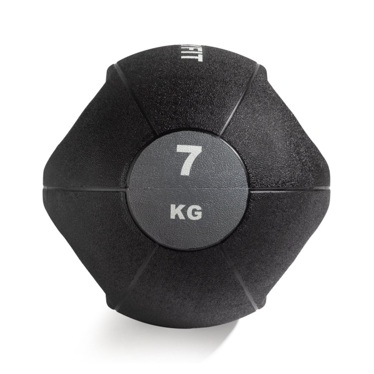 Медбол с хватом 7 кг VictoryFit VF-MBB070