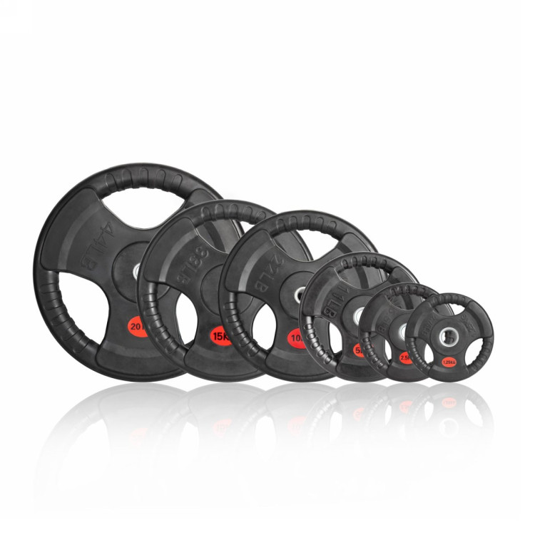 Диск 31 мм. обрезиненный с 3-мя хватами 5 кг, VictoryFit VF-S250500
