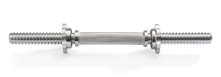 Гриф для гантелей  25 мм. Длина 400 мм. прямой (под гайку) VictoryFit VF-S2540-B2