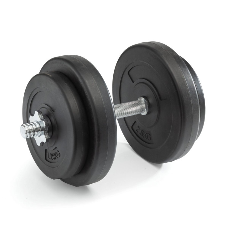 Гриф для гантелей  25 мм. Длина 350 мм. прямой (под гайку) VictoryFit VF-S2535-B2