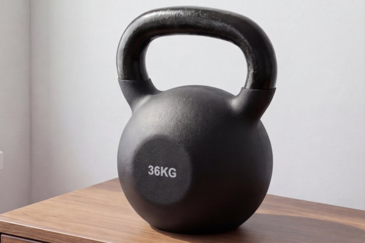 Гиря чугунная неопрен 36 кг (модель: К-5) VictoryFit VF-KN360