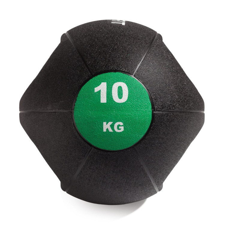 Медбол с хватом 10 кг VictoryFit VF-MBB100