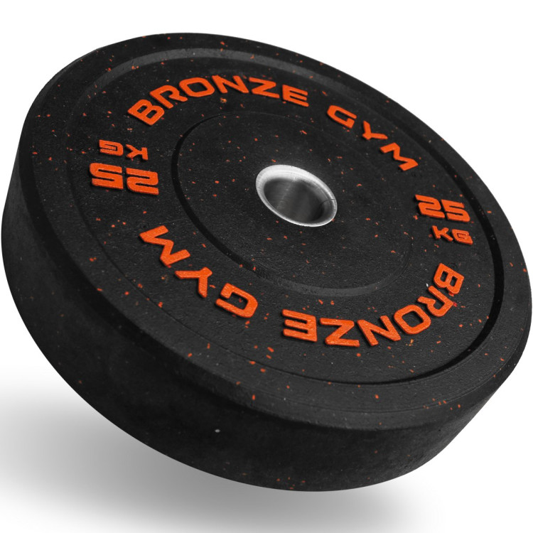 Диск бамперный BRONZE GYM 25 кг