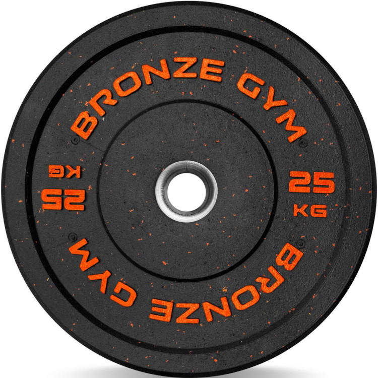 Диск бамперный BRONZE GYM 25 кг