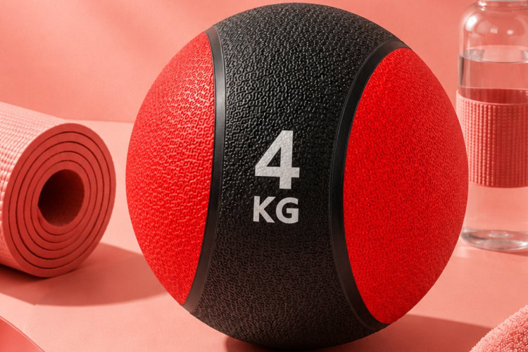 Медбол 4 кг VictoryFit VF-MBA040