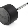 Штанга неразборная обрезиненная 50 кг. Прямой гриф. VictoryFit VF-DX4500