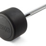 Штанга неразборная обрезиненная 35 кг. Прямой гриф. VictoryFit VF-DX4350