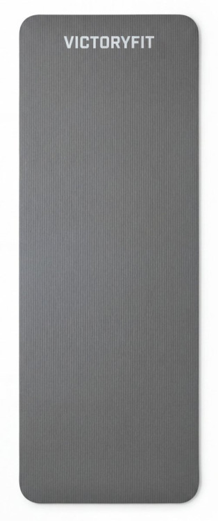 Коврик для йоги и фитнеса 2,0 см VictoryFit VF-YM200_grey