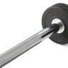 Штанга неразборная обрезиненная 7,5 кг. Прямой гриф. VictoryFit VF-DX4075