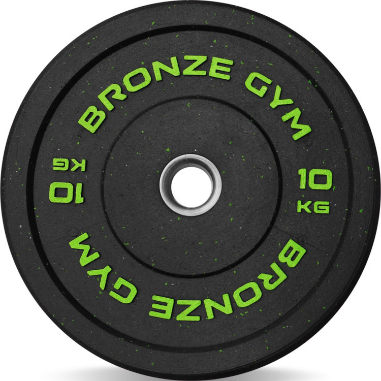 Диск бамперный BRONZE GYM 10 кг