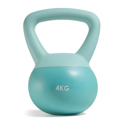 Гиря резиновая 4 кг. VictoryFit VF-KR040