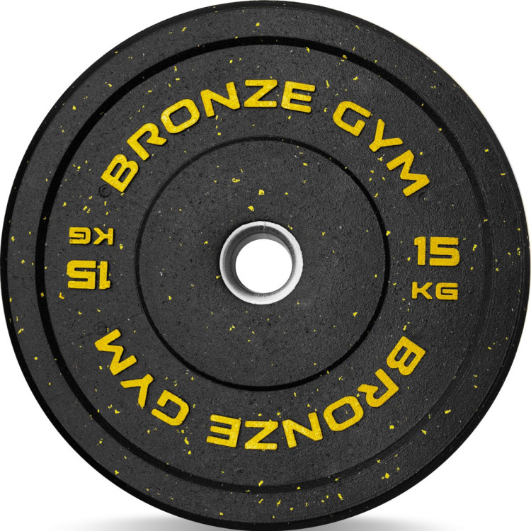 Диск бамперный BRONZE GYM 15 кг