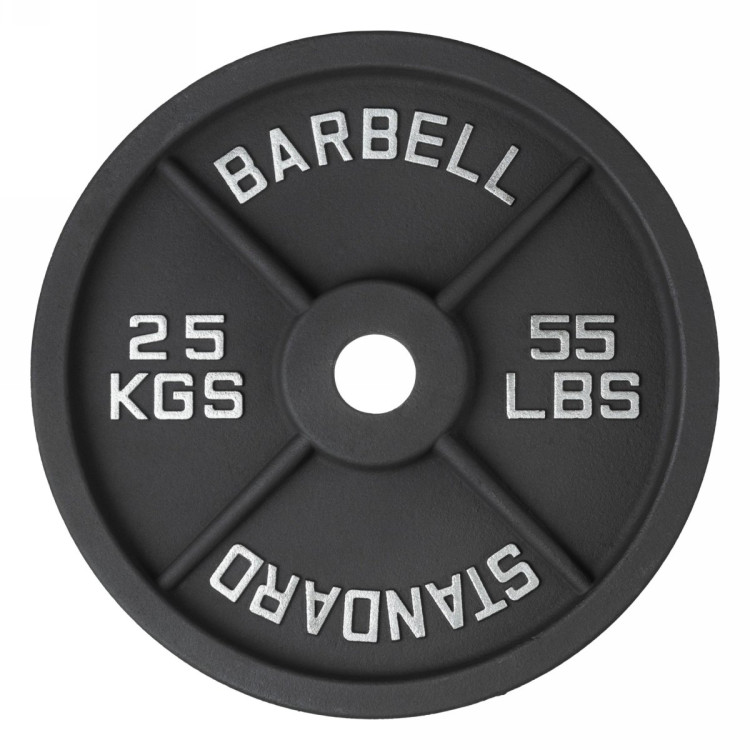 Диск 51 мм. чугунный окрашенный 25 кг, VictoryFit VF-SC512500