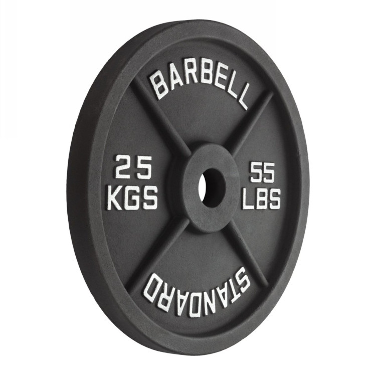 Диск 51 мм. чугунный окрашенный 25 кг, VictoryFit VF-SC512500