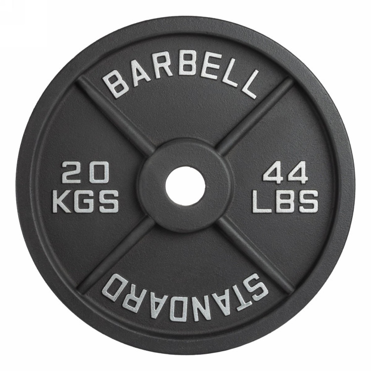 Диск 51 мм. чугунный окрашенный 20 кг, VictoryFit VF-SC512000
