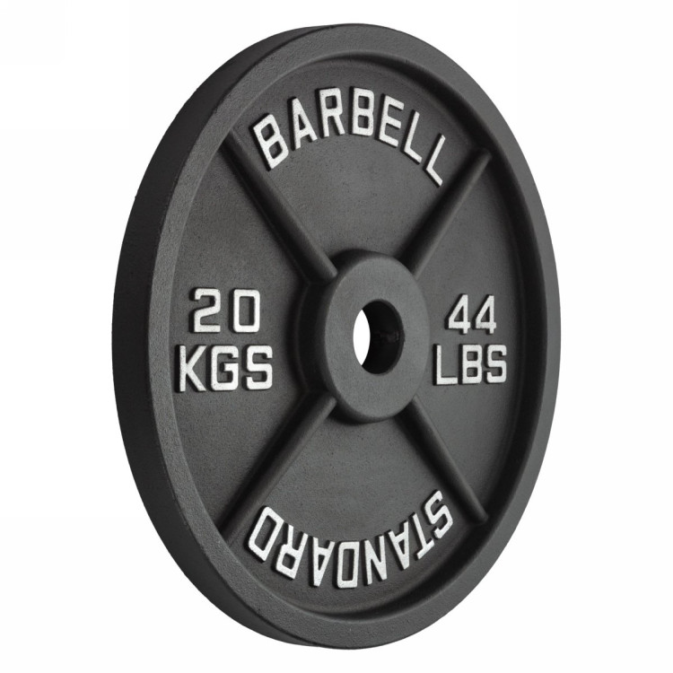 Диск 51 мм. чугунный окрашенный 20 кг, VictoryFit VF-SC512000