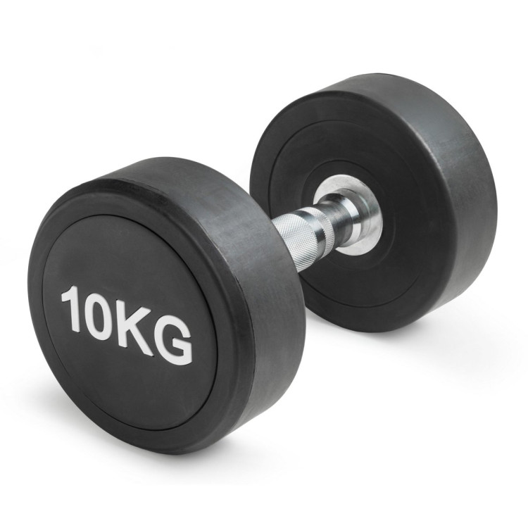 Гантель неразборная круглая 10 кг. VictoryFit VF-R100