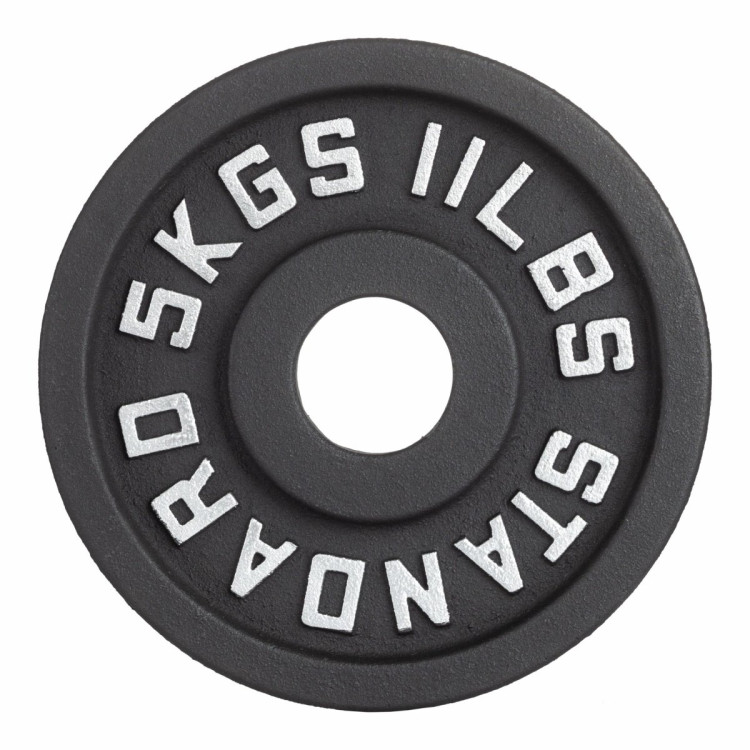 Диск 51 мм. чугунный окрашенный 5 кг, VictoryFit VF-SC510500