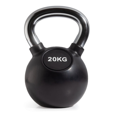 Гиря с резиновым покрытием 20 кг (модель: К-6) VictoryFit VF-KRU200