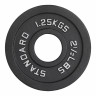 Диск 51 мм. чугунный окрашенный 1,25 кг, VictoryFit VF-SC510125