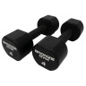 Набор термополиуретановых гантелей BRONZE GYM, 1-10 кг - 10 пар, шаг 1 кг