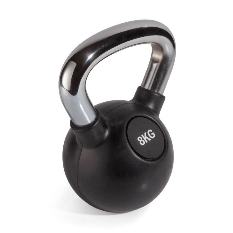 Гиря с резиновым покрытием 8 кг (модель: К-6) VictoryFit VF-KRU080